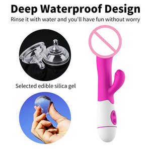 Forniture per il sesso vibratore stimolatore clitorideo G-spot femminile adulto massaggio alimentato a batteria Dildo strumenti del sesso per le donne - Product Image 5