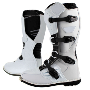 Bottes de moto en cuir véritable pleine longueur, fabriquées avec les meilleurs matériaux, pour la moto et le motocross, en vente en gros. - Product Image 5