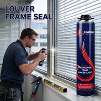 Mousse de remplissage pour joints de construction JUNBOM rouge, isolation phonique pour travaux d'étanchéité et projets d'installation