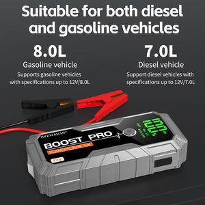 เครื่องจั๊<span class=keywords><strong>ม</strong></span><span class=keywords><strong>สตาร์ท</strong></span>รถแบบพกพา12V แบตสำรองพร้อ<span class=keywords><strong>ม</strong></span>ไฟฉาย - Product Image 3