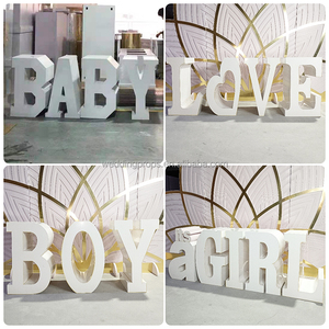Lettera <span class=keywords><strong>blu</strong></span> <span class=keywords><strong>L</strong></span>-010 a forma di <span class=keywords><strong>amore</strong></span> Baby Shower tavolo ricevimento di nozze tavolo da esposizione Dessert - Product Image 3