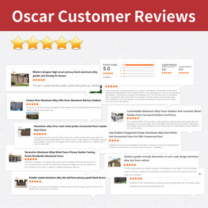 Système de décoration, solution moderne pour l'intimité du balcon, barrière horizontale en aluminium, cours, terrasses, ponts, clôture en aluminium - Product Image 2