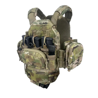 Porte-plaque à dégagement rapide de haute qualité personnalisé entraînement en plein air et gilet tactique de protection assorti avec systèmes MOLLE