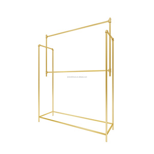 Espositori Metallici a Doppio Lato, Supporto Appendiabiti per Negozi di <span class=keywords><strong>Abbigliamento</strong></span> Maschile - Product Image 5