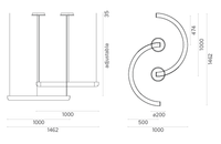 Lustre suspendu Art Déco minimaliste moderne en albâtre nordique pour table à manger, îlot de cuisine, luminaire d'intérieur