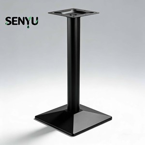 Pieds de table en métal doré SENYU, base ronde, socle pour table à manger, table basse, bureau - Product Image 5