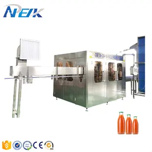 Factory price automatic peanut butter hot sauce bottle oil bottling machine filling machine line