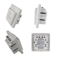 Tarjeta RF KS-C-301Q Temic5557, Interruptor de Pared para Habitación de Hotel, Interruptor de Tarjeta de Acceso con Ahorro de Energía para Hotel