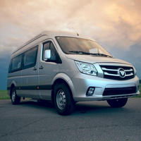 Mini-bus Foton TOANO 18 places, fourgon cargo, bus de luxe, conduite à gauche, fabriqué en Chine, prix compétitif, à vendre.