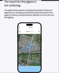 טבעת GPS לאימון יוני דואר Heartpaws OMB-09, מעקב בזמן אמת, בלוטות'/WiFi, עמידות למים IP68, צג OLED - Product Image 6