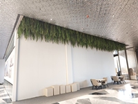 Plante Artificielle Murale Faite à la Main en Plastique, Feuille Décorative, Écologique, pour Intérieur/Extérieur, Spécial Nouvel An Chinois