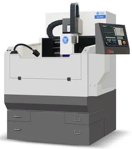 ND4040 series 3 axis small cnc milling metal engraving machine carving materials include brass,zinc,magnesium and so on