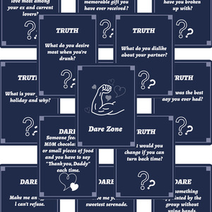 50 Fogli di Carte Personalizzate per Giochi da Tavolo Interattivi, in Carta, con Scatola Colorata, per Divertenti Quiz e Ritrovi di Coppia - Product Image 5