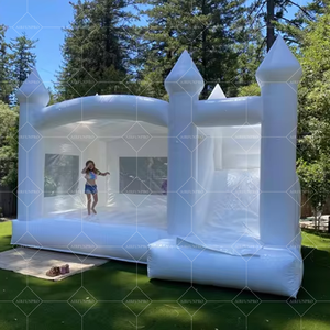 AirFunPro Bâche PVC écologique pour activités de plein air 13x13ft <span class=keywords><strong>gonflable</strong></span> château de mariage labyrinthe maison de saut pour enfants - Product Image 4