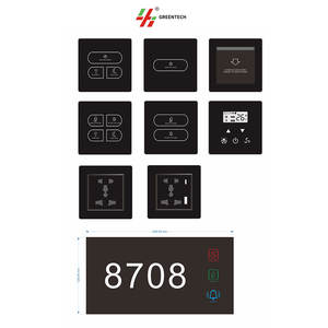 Greentech สวิตช์กริ่งประตูแบบสัมผัส, แผงหมายเลขประตู LED สำหรับโรงแรม - Product Image 5