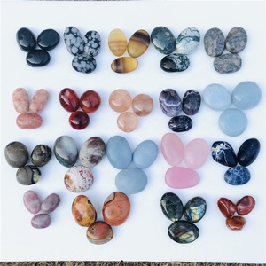 Vente en gros d'agate de quartz fluorite polie en obsidienne naturelle pour la décoration - Product Image 1