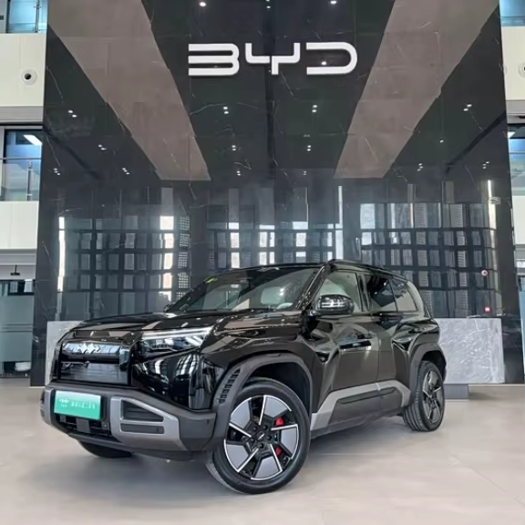 Used BYD Leopard Titanium 3 EV 501KM AWD SUV Automatic Transmission Android 8.1 Keyless Remote 70-90kWh Battery 300kW+