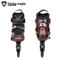 Patins à roulettes Flying Eagle F110H, grandes roues planaires à trois roues, chaussures de patinage de vitesse professionnelles, pour adultes, usage urbain et décontracté