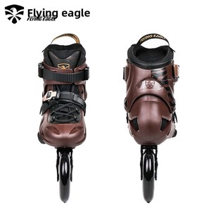 Patins à roulettes <span class=keywords><strong>Flying</strong></span> Eagle F110H, grandes roues planaires à trois roues, chaussures de patinage de vitesse professionnelles, pour adultes, usage urbain et décontracté - Product Image 2