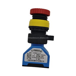 LA38-11D-R chiếu sáng mùa xuân trở lại tạm thời chốt tuôn ra phẳng chốt 1No 1Nc dừng khẩn cấp 22 mét Led <span class=keywords><strong>push</strong></span> <span class=keywords><strong>button</strong></span> Thiết bị chuyển mạch - Product Image 1