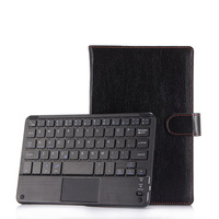 Keyboard Universal 7-8 Inci untuk iPad Mini, Keyboard Nirkabel Sistem Tiga dengan Penutup Pelindung yang Dapat Dilepas
