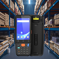 Terminal de données portable robuste 4/64GB IP67 Android PDA Handheld Application industrielle Scanner de codes à barres 2D Capacité de mémoire de 4GB