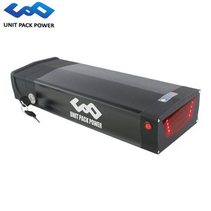 Rak Baterai Sepeda Lithium Ion UPP untuk Roda Belakang, Rak Belakang Sepeda, Baterai Lithium Ion 36v 48v untuk Ban Sepeda 24 26 28 Inci - Product Image 3