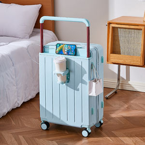 卸売りODM OEM高品質キャリーオンスーツケース20 24 26インチワイドトロリースーツケース荷物 - Product Image 5