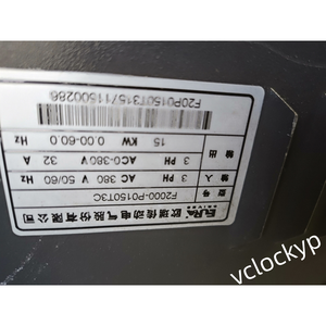 อินเวอร์เตอร์มือสอง EURA F2000 ซีรีส์ รุ่น F2000-P0150T3C 15KW 380V จำนวน 1 ชิ้น - Product Image 4