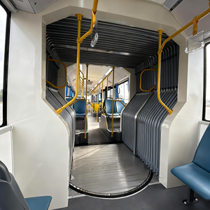 Autobús Urbano Eléctrico TENGLONG <span class=keywords><strong>de</strong></span> 18m con Motor Trasero <span class=keywords><strong>de</strong></span> 300kW, Piso Bajo, BRT Inteligente, Fabricante - Product Image 5