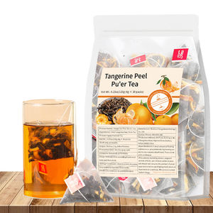 <span class=keywords><strong>Thé</strong></span> <span class=keywords><strong>Pu</strong></span>-Erh à la Mandarine Séchée 120g, 40 Sachets, Compléments Naturels à Base de Plantes, Équilibre Sanguin, Santé, Tisane en Sachet - Product Image 1