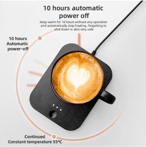 <span class=keywords><strong>Taza</strong></span> de agua con calefacción termostática inteligente eléctrica, <span class=keywords><strong>calentador</strong></span> de cerámica, almohadilla inalámbrica, <span class=keywords><strong>taza</strong></span> de café alimentada por <span class=keywords><strong>Usb</strong></span>, <span class=keywords><strong>calentador</strong></span> de tazas - Product Image 4