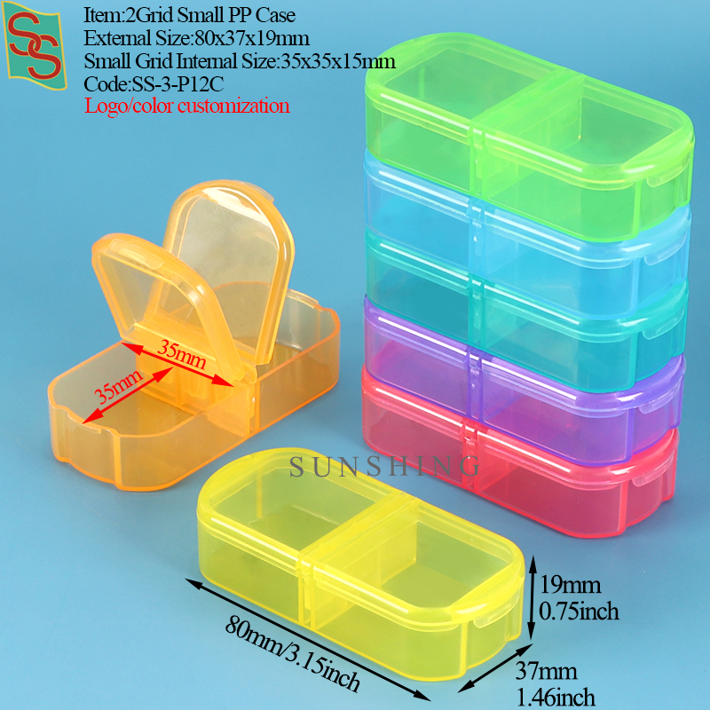 P12C 80x37x19mm 2 Grid