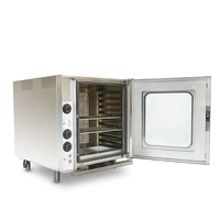 Four combiné électrique commercial sans chaudière à vapeur combiné à 10 plateaux