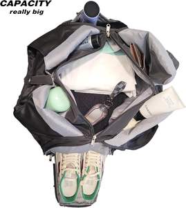 Free sample Latest unisex <b>large</b> capacity shopping <b>bag</b> fashionable sports fitness handbag women's <b>tote</b> <b>bag</b> lightweight yoga <b>bag</b> - Product Image 4