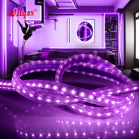 Iluminación LED Flexible para Decoración de Hoteles, PVC 13x7mm SMD5050 60 LEDs Blanco 12V-230V IP65 Ra90 Wi-Fi/