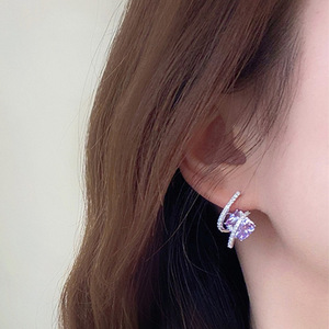 Orecchini a Perno Geometrici Quadrati, Gioielli Eleganti e Chic per Donne, Accessorio Regalo per Uso Quotidiano e Feste - Product Image 4