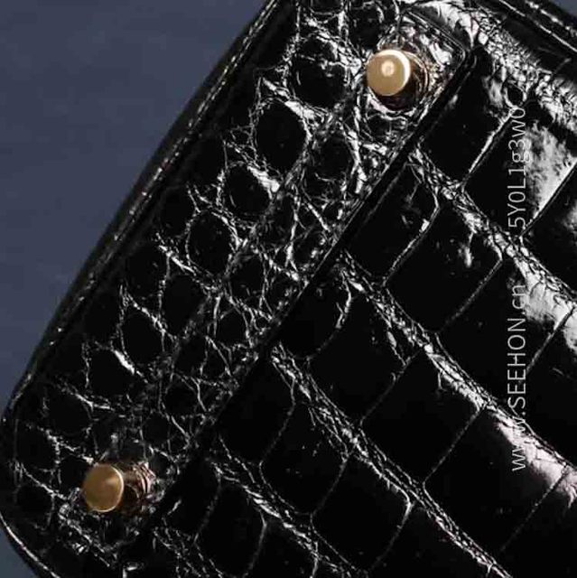 Black crocodile Leather Tablet Cases Modern Luxury