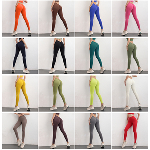 Leggings de sport pour femmes, très prisés, à effet push-up fessier, extensibles, style Ins, pour l'entraînement et le fitness - Product Image 3