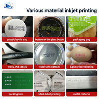 Imprimante à jet d'encre CIJ industrielle automatique XP600 Tête d'impression Séchage rapide 1 an pour les bouteilles en plastique Date de production Numéro de lot Codage