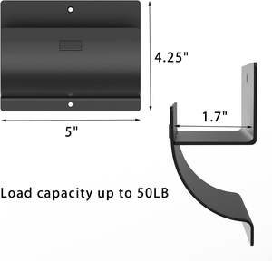 Crochets d'<span class=keywords><strong>échelle</strong></span> muraux robustes pour le stockage des <span class=keywords><strong>échelle</strong></span>s Cintres de <span class=keywords><strong>brouette</strong></span> pour mur de garage - Product Image 6