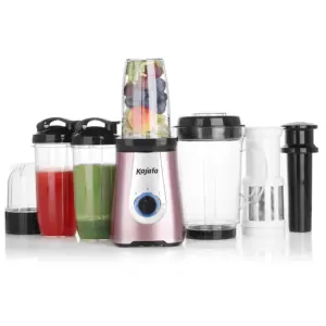 Kajafa kitchen appliance TVD 4 IN 1 nutri portable juicer blended blender con tritatutto e bottiglie