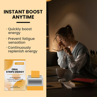 Ausreson OEM Bandes Orales Énergisantes Dissolvables – Soutien Énergétique pour le Sommeil – Complément Naturel – Comprimés Oraux Énergétiques – Bandes Orales Énergétiques à Film Mince