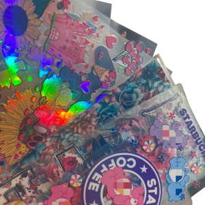 Bicchieri <span class=keywords><strong>e</strong></span> bicchieri di plastica venduti in fabbrica con stampa UV adesivo stampa schermo <span class=keywords><strong>e</strong></span> tecniche di trasferimento di calore a basso costo prezzo olografico - Product Image 1