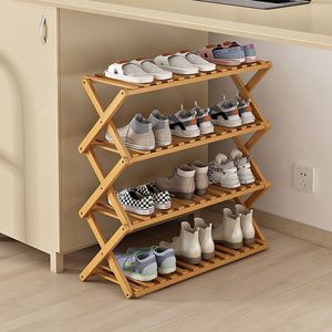 Zapatero Plegable de Varias Capas, Color Blanco Marfil, Independiente, Solución de Almacenamiento que Ahorra Espacio para Uso en la Entrada del Hogar - Product Image 4