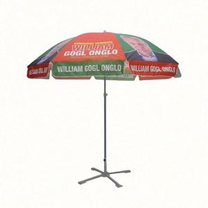 Sombrilla Grande para Patio Exterior, Sombrilla de Playa con Logotipo Impreso para Eventos Deportivos - Product Image 1