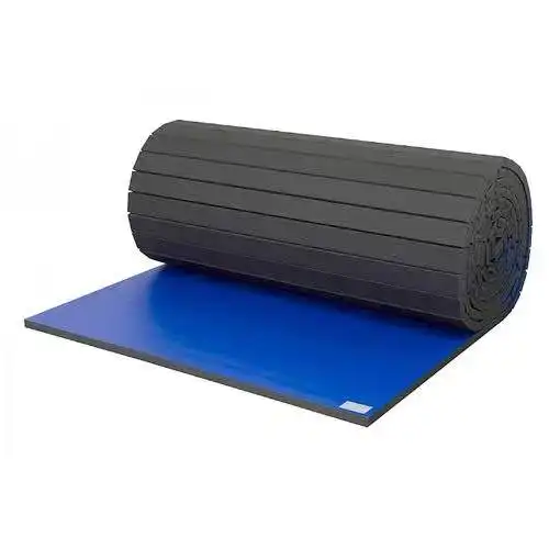 Jiu Jitsu maßge schneiderte Logo Roll-Out-Matte Tatami Smooth Pattern Judo Wrestling Roll Floor