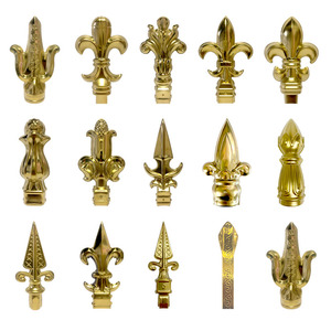 <span class=keywords><strong>Mai</strong></span> Huan Moderno Accessorio Decorativo per Recinzioni e Ringhiere in Acciaio Inossidabile 304 Saldato Antifurto a Punta Conica a Forma di Punta di Lancia - Product Image 2