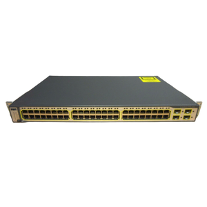 WS-C3750-48TS-S V05 52-Port 10/100/1000Mbps RJ-45 +4 SFP Gigabit <b>Ethernet</b> Layer 3 Enterprise <b>Switch</b> - Product Image 1