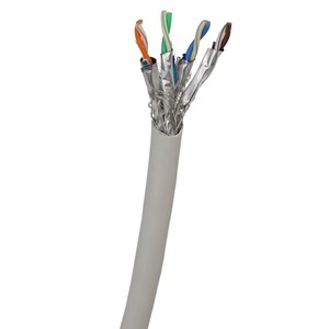 Cat7 LAN Cáp 1000ft 22AWG S/FTP 4-Pair 1000MHz tinh khiết Đồng che chắn cáp Ethernet chống cháy tốc độ cao truyền dữ liệu - Product Image 2
